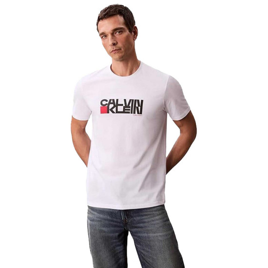 Calvin Klein Ανδρική κοντομάνικη μπλούζα 30s Graphic Crew Neck T-Shirt